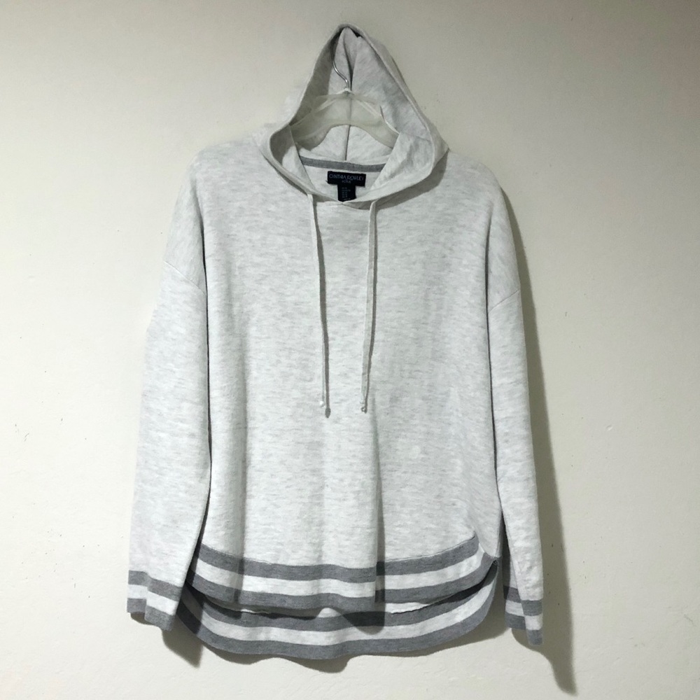 Cynthia Rowley Pullover Knit Hoodie